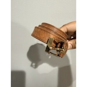 Lauren Ralph Lauren Women's‎ British Tan Leather Belt  Sz XL R.L.L.